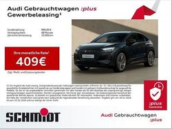 Mythosschwarz metallic Gebraucht 2025 Audi Q4 Sportback e-tron S-Line SUV | 52.440 € (Fairer Preis)