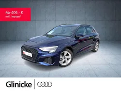 Navarrablau metallic Gebraucht 2024 Audi A3 S-Line Limousine | 34.495 € (Etwas zu teuer)
