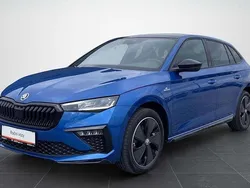 Raceblau metallic Gebraucht 2024 Skoda Scala Monte Carlo Kleinwagen | 24.890 € (Fairer Preis)