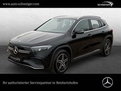 Schwarz Gebraucht 2023 Mercedes EQA300 AMG line SUV | 31.950 € (Fairer Preis)