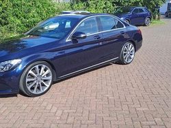 Blau Gebraucht 2015 Mercedes C300 Exclusive Limousine | 20.390 € (Fairer Preis)