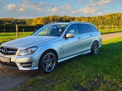 Silber Gebraucht 2012 Mercedes C200 AMG line Kombi | 12.600 €