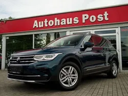 Blau Gebraucht 2021 VW Tiguan Elegance SUV | 26.999 € (Guter Preis)
