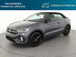 Grau Gebraucht 2022 VW T-Roc Cabriolet R-line Cabrio | 32.489 € (Etwas zu teuer)