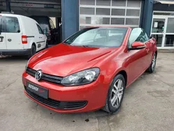 Rot Gebraucht 2012 VW Golf Cabriolet Basis Cabrio | 7.950 € (Guter Preis)