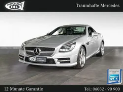 Silber (iridiumsilber metalliclack) Gebraucht 2015 Mercedes SLK250 AMG Cabrio | 20.850 € (Fairer Preis)