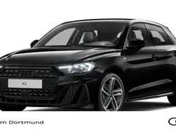 Mythosschwarz metallic Neu 2025 Audi A1 Sportback S-Line Kleinwagen | 37.450 € (Etwas zu teuer)