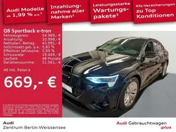 Brillantschwarz Gebraucht 2022 Audi e-tron Ambiente SUV | 54.989 € (Teuer)