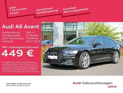 Schwarz Gebraucht 2024 Audi A6 S-Line Kombi | 62.590 €