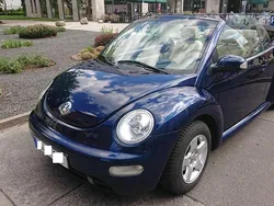 Blau Gebraucht 2003 VW Beetle Cabrio | 8.900 €