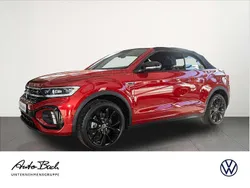 Kings red metallic schwarz Neu 2025 VW T-Roc Cabriolet R-line Cabrio | 50.264 € (Teuer)