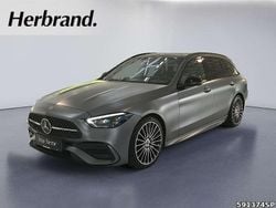 Designo selenitgrau magno Gebraucht 2021 Mercedes C300 Night Kombi | 37.890 € (Teuer)
