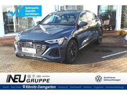 Plasmablau (metallic) Gebraucht 2024 Audi Q8 Sportback e-tron S-Line SUV | 53.979 € (Superpreis)