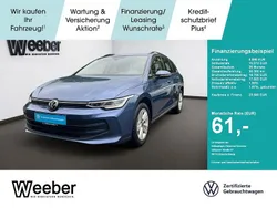 Anemonenblau (metallic) Gebraucht 2024 VW Golf VIII Life Kombi | 23.590 € (Guter Preis)