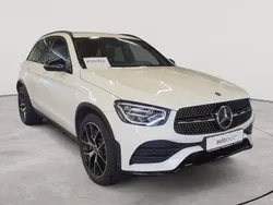 Polarweiß Gebraucht 2020 Mercedes GLC300 AMG line SUV | 34.490 € (Guter Preis)