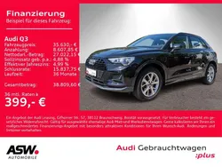 Mythosschwarz metallic Gebraucht 2022 Audi Q3 Advanced Plus SUV | 33.760 € (Fairer Preis)