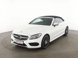 Weiß Gebraucht 2018 Mercedes C180 AMG line Cabrio | 26.720 € (Etwas zu teuer)