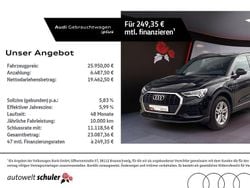 Mythosschwarz metallic Gebraucht 2022 Audi Q3 Ambiente SUV | 25.950 € (Guter Preis)