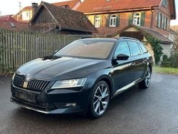 Schwarz Gebraucht 2018 Skoda Superb SportLine Kombi | 12.690 € (Teuer)