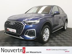 Navarrablau (blue), metallic Gebraucht 2021 Audi Q5 Sportback S-Line SUV | 40.950 € (Superpreis)