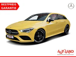 Sonnengelb uni Gebraucht 2019 Mercedes CLA220 AMG Limousine | 28.990 € (Etwas zu teuer)