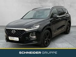 Schwarz Gebraucht 2019 Hyundai Santa Fe Premium SUV | 27.890 € (Etwas zu teuer)