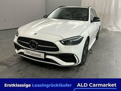 Polarweiß Gebraucht 2023 Mercedes C300e AMG line Kombi | 32.980 € (Fairer Preis)