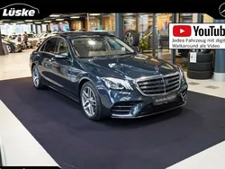 Anthrazitblau Gebraucht 2017 Mercedes S400 AMG line Limousine | 59.900 € (Teuer)