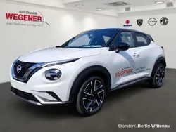 Pearl white/ black Gebraucht 2024 Nissan Juke 360º SUV | 25.900 € (Teuer)