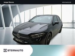 Metalliclack kosmosschwarz Gebraucht 2023 Mercedes A200 AMG Line Premium Plus Limousine | 31.892 € (Guter Preis)