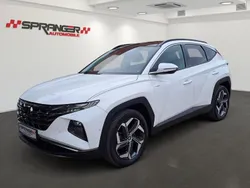 Polar white Gebraucht 2021 Hyundai Tucson SUV | 28.850 € (Etwas zu teuer)