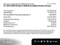 Estoril blau (blau) Gebraucht 2018 BMW X1 M Sport SUV | 24.950 € (Fairer Preis)