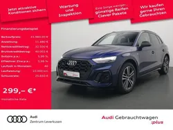 Blau Gebraucht 2021 Audi Q5 Business SUV | 43.980 € (Teuer)