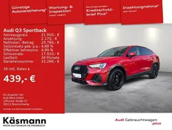 Tangorot metallic Gebraucht 2022 Audi Q3 Sportback Ambiente SUV | 31.950 € (Guter Preis)