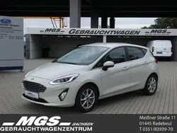 Metropolisweiß metallic Gebraucht 2021 Ford Fiesta Titanium X Kleinwagen | 14.950 € (Fairer Preis)