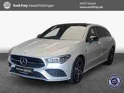 Grau Gebraucht 2021 Mercedes CLA250 Shooting Brake Kombi | 27.300 € (Fairer Preis)