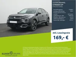 Schwarz Gebraucht 2024 Citroën C4 PureTech Limousine | 19.390 € (Fairer Preis)
