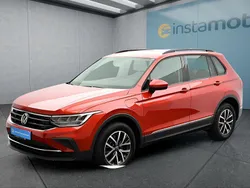 Rot Gebraucht 2022 VW Tiguan Life SUV | 27.149 € (Guter Preis)