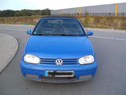 Blau Gebraucht 1999 VW Golf Cabriolet Conceptline Cabrio | 1.300 €