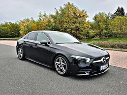 Schwarz Gebraucht 2020 Mercedes A220 AMG line Limousine | 22.000 € (Superpreis)