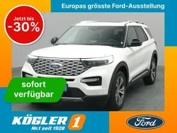 Star weiss Gebraucht 2021 Ford Explorer Platinum SUV | 50.470 € (Fairer Preis)