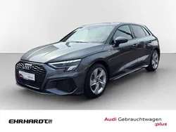 Daytonagrau perleffekt Gebraucht 2023 Audi A3 Sportback S-Line Limousine | 31.990 € (Fairer Preis)