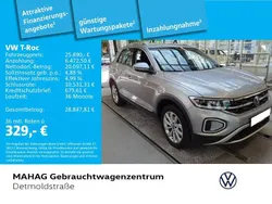Silber Gebraucht 2022 VW T-Roc Style SUV | 25.890 € (Guter Preis)