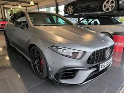 Grau Gebraucht 2022 Mercedes A45 AMG AMG Limousine | 36.495 € (Fairer Preis)