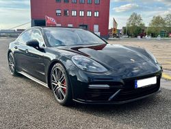 Schwarz Gebraucht 2017 Porsche Panamera Turbo Chrono Limousine | 77.700 € (Teuer)