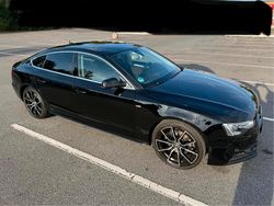 Schwarz Gebraucht 2015 Audi A5 Sportback S-Line Limousine | 16.600 € (Fairer Preis)