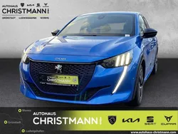 Blau Gebraucht 2020 Peugeot e-208 GT Kleinwagen | 18.490 € (Etwas zu teuer)