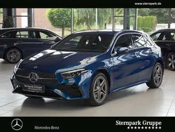 Blau Gebraucht 2024 Mercedes A250 AMG Limousine | 37.890 € (Teuer)