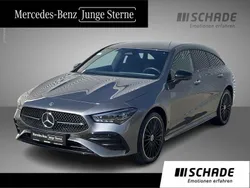 Grau Gebraucht 2024 Mercedes CLA250e Shooting Brake AMG line Kombi | 37.850 € (Etwas zu teuer)