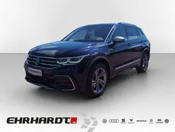 Atlantic blue metallic Gebraucht 2023 VW Tiguan Allspace R-line SUV | 44.950 € (Teuer)